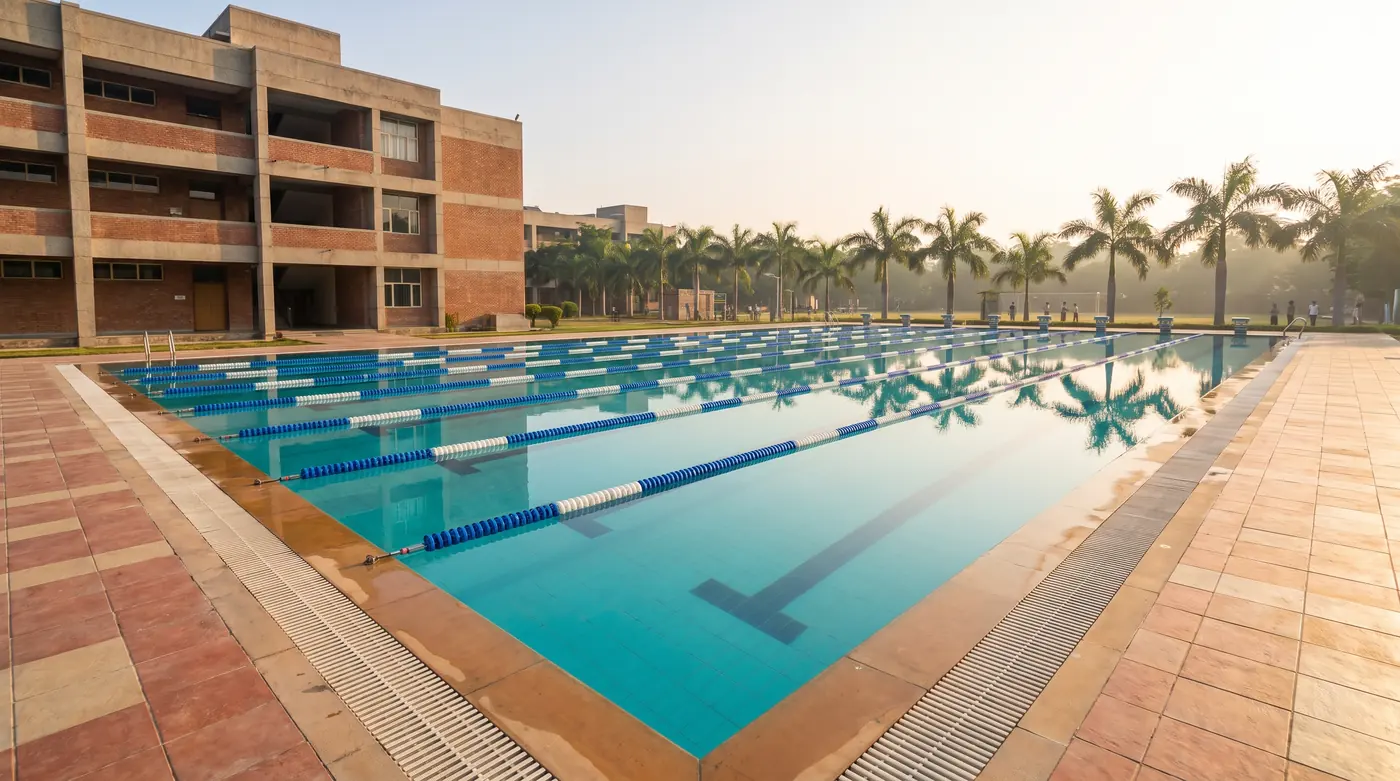 Institutional lap pool